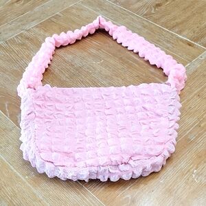 Laneige Pink Bubble Crossbody Bag Purse Sephora Rewards Bazaar  10 X15 NWOT